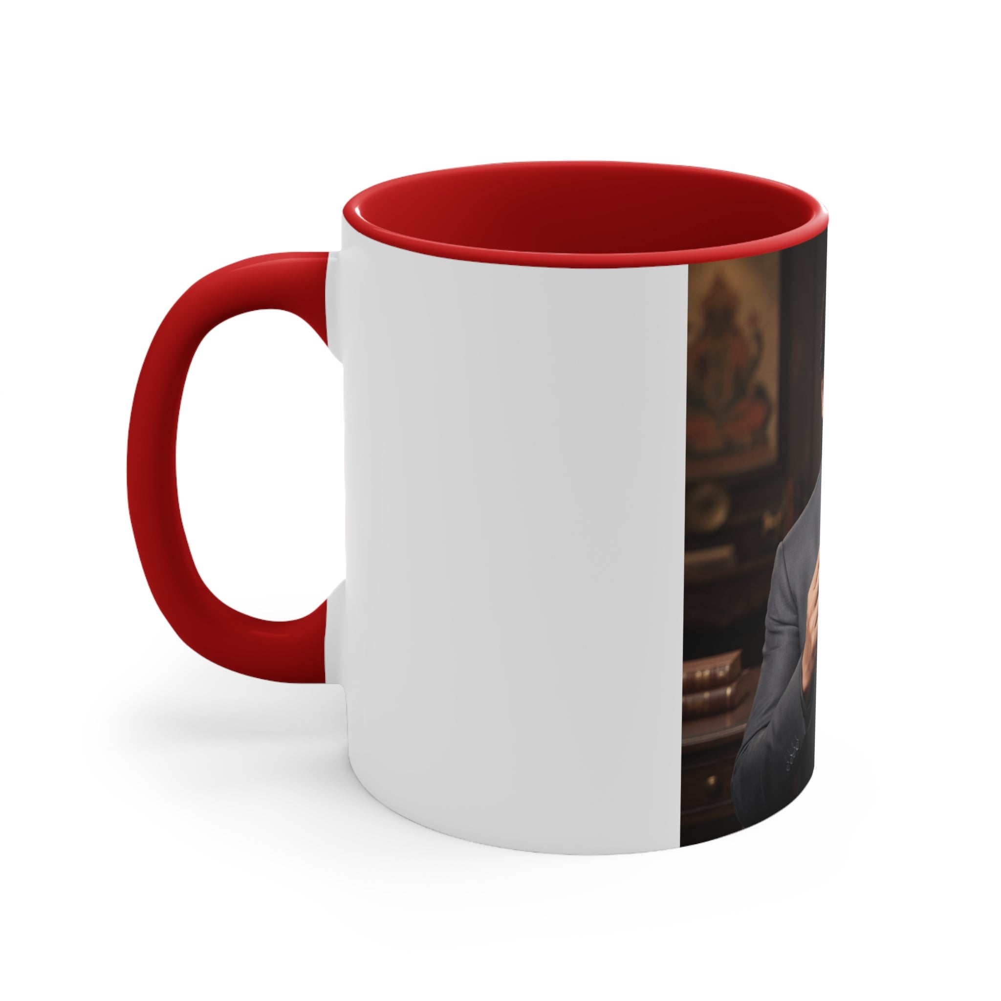 Accent Mug — Celebrity Portrait Pink Interior