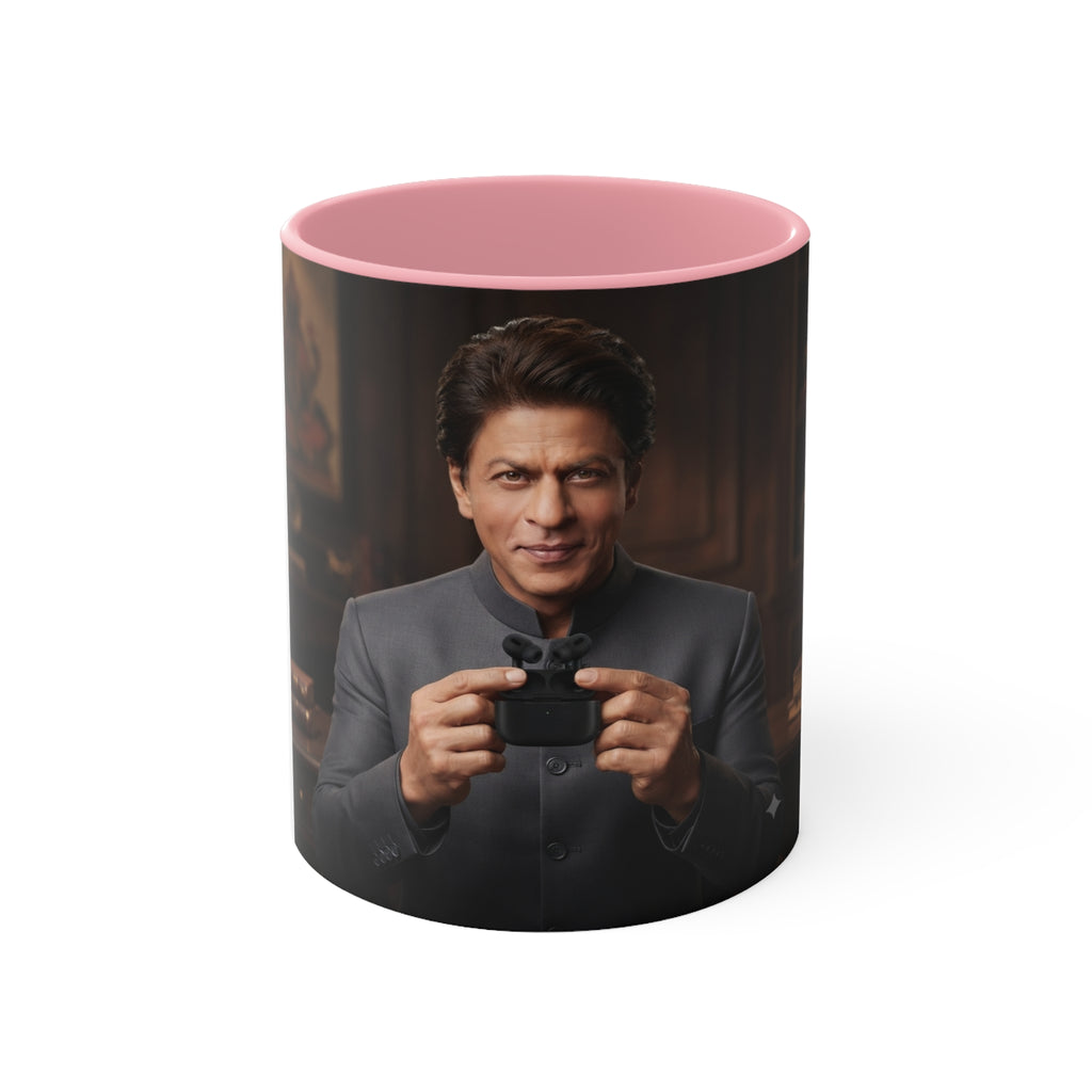 Accent Mug — Celebrity Portrait Pink Interior