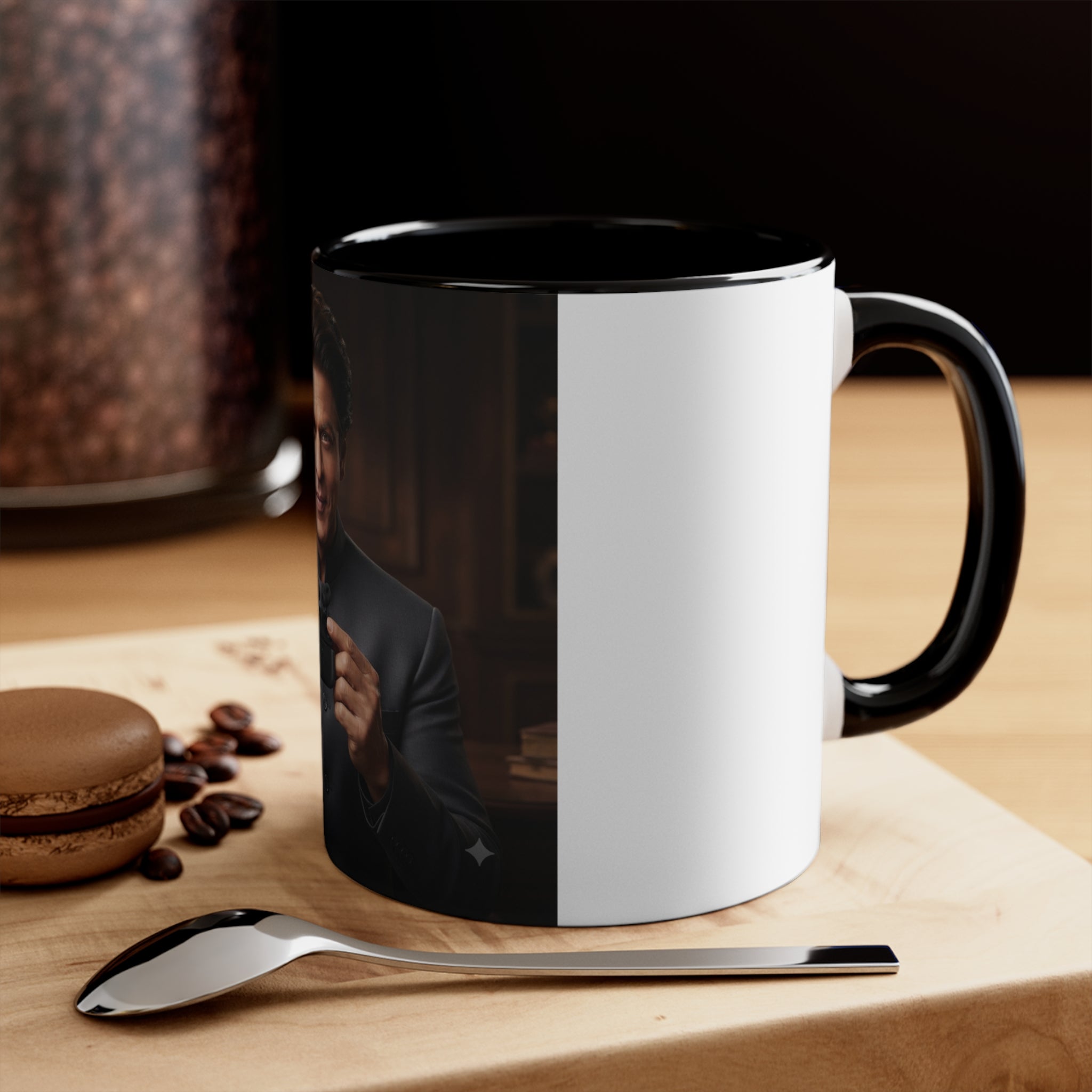 Accent Mug — Celebrity Portrait Pink Interior