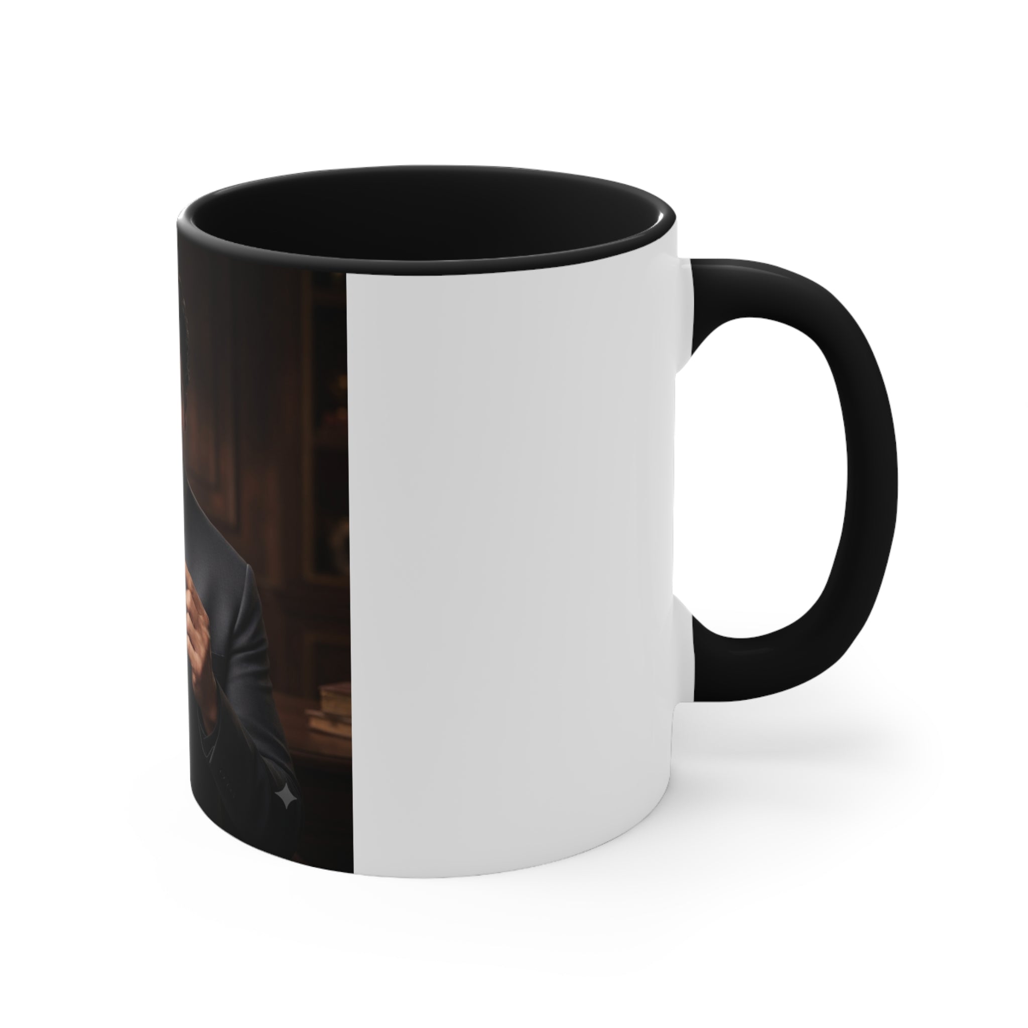 Accent Mug — Celebrity Portrait Pink Interior