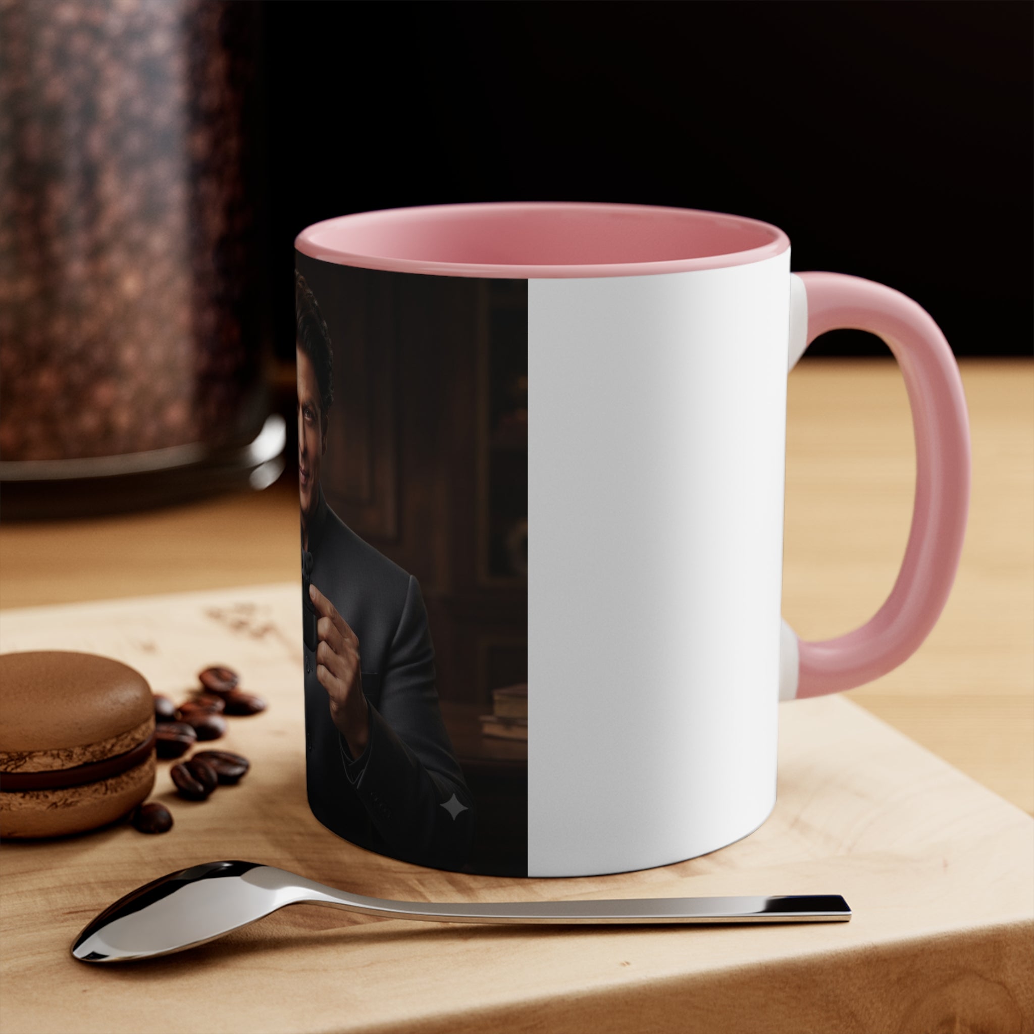 Accent Mug — Celebrity Portrait Pink Interior