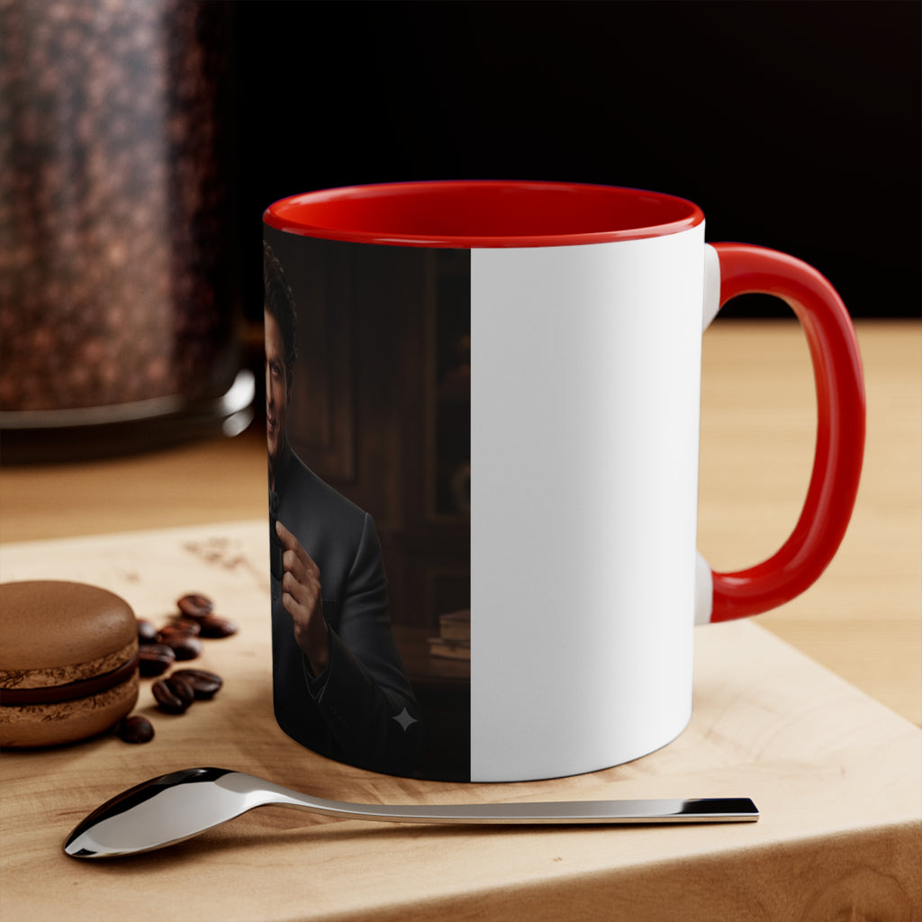 Accent Mug — Celebrity Portrait Pink Interior