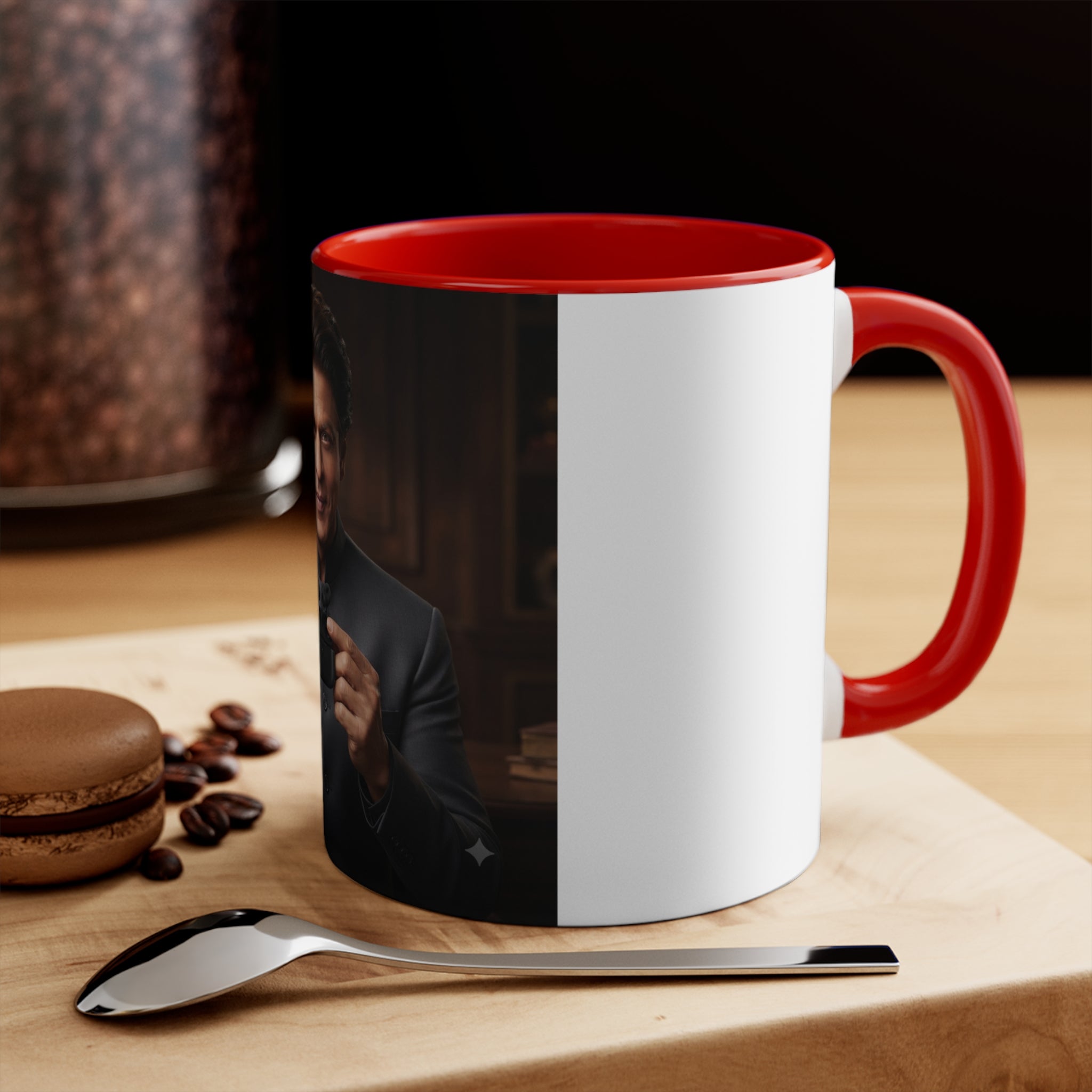 Accent Mug — Celebrity Portrait Pink Interior