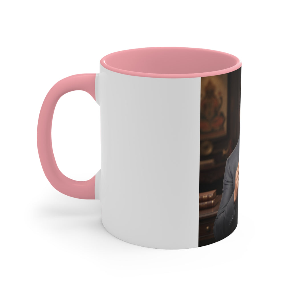 Accent Mug — Celebrity Portrait Pink Interior