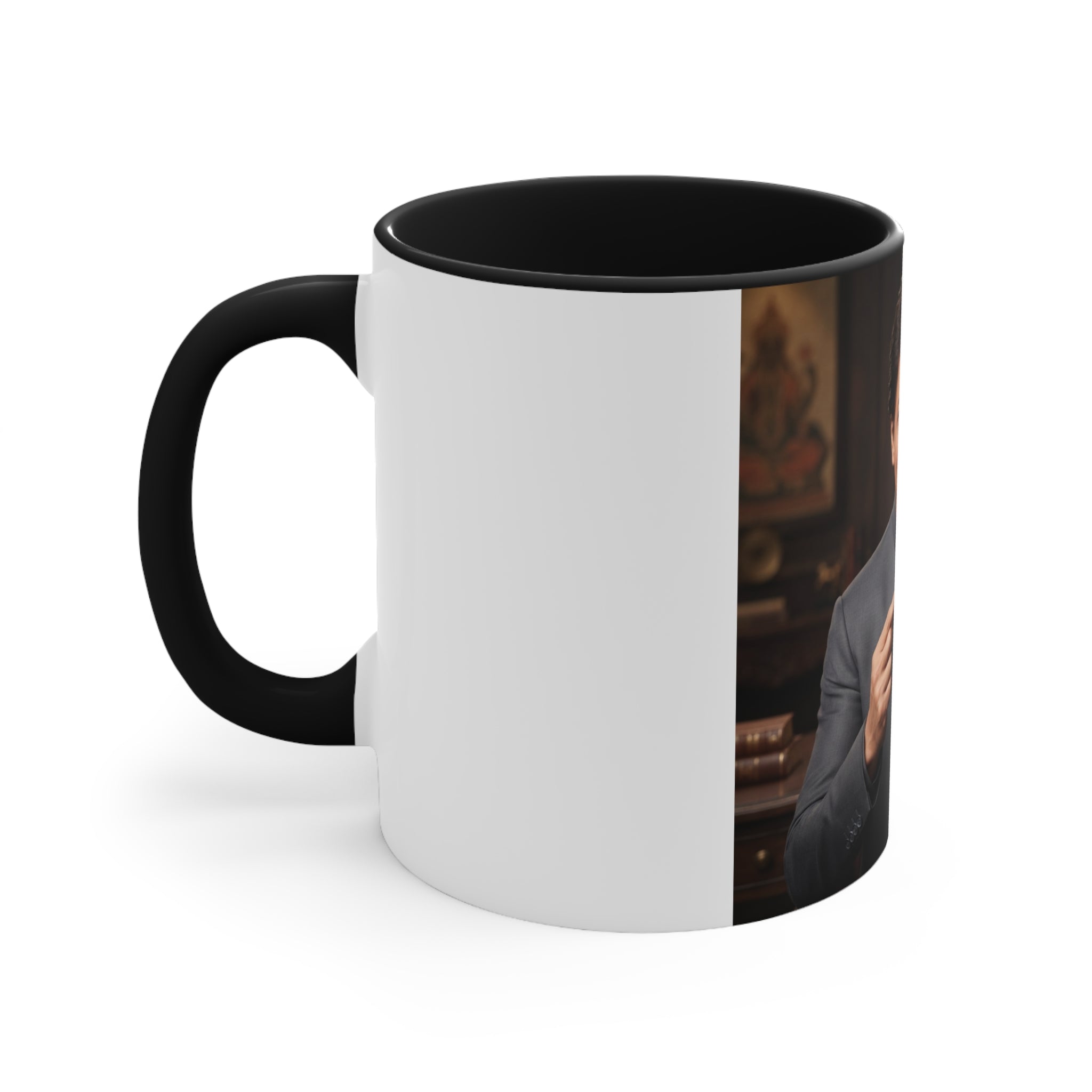 Accent Mug — Celebrity Portrait Pink Interior