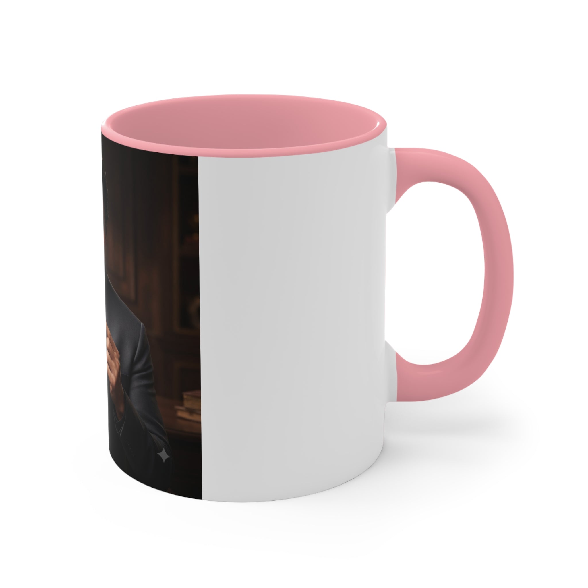 Accent Mug — Celebrity Portrait Pink Interior