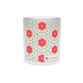 Elegant Floral Print Ceramic Mug